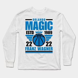 Orlando Magic Wagner 22 Basketball Retro Long Sleeve T-Shirt